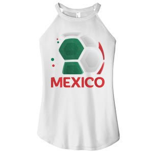 Mexico Soccer Jersey Logo Women's Perfect Tri Rocker Tank