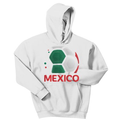 Mexico Soccer Jersey Logo Kids Hoodie