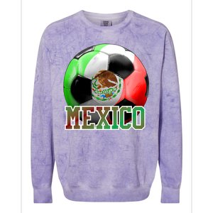 Mexico Soccer Logo Colorblast Crewneck Sweatshirt