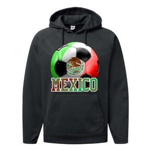 Mexico Soccer Logo Performance Fleece Hoodie