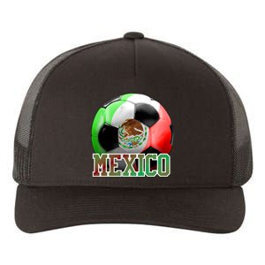 Mexico Soccer Logo Yupoong Adult 5-Panel Trucker Hat