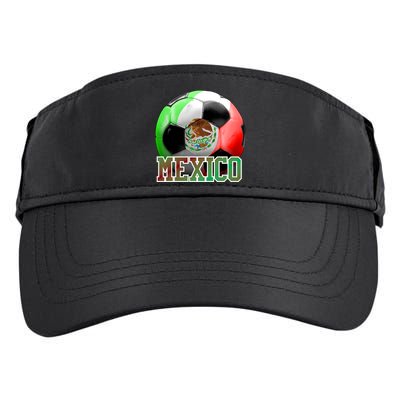 Mexico Soccer Logo Adult Drive Performance Visor