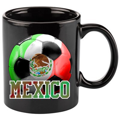 Mexico Soccer Logo 11oz C Handle Ceramic Mug