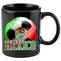 Mexico Soccer Logo 11oz C Handle Ceramic Mug