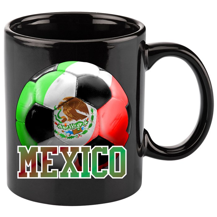 Mexico Soccer Logo 11oz C Handle Ceramic Mug