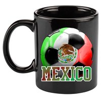Mexico Soccer Logo 11oz C Handle Ceramic Mug