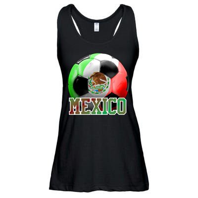 Mexico Soccer Logo Ladies Essential Flowy Tank