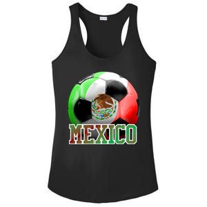 Mexico Soccer Logo Ladies PosiCharge Competitor Racerback Tank