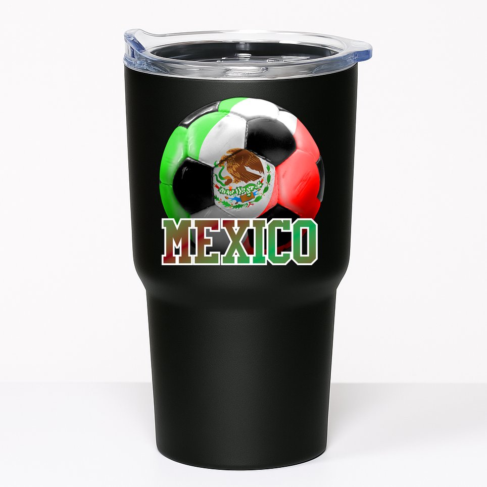 Mexico Soccer Logo Tumbler
