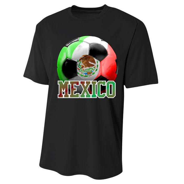 Mexico Soccer Logo Performance Sprint T-Shirt