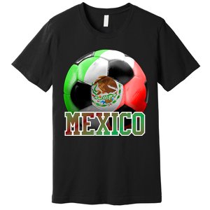 Mexico Soccer Logo Premium T-Shirt