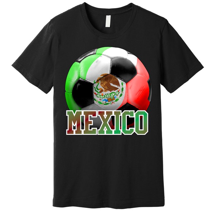 Mexico Soccer Logo Premium T-Shirt