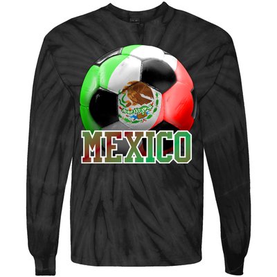 Mexico Soccer Logo Tie-Dye Long Sleeve Shirt