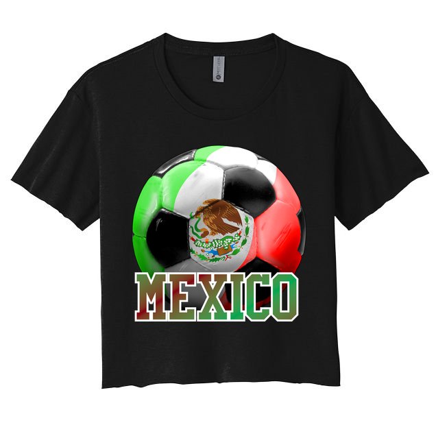 Mexico Soccer Logo Crop Top