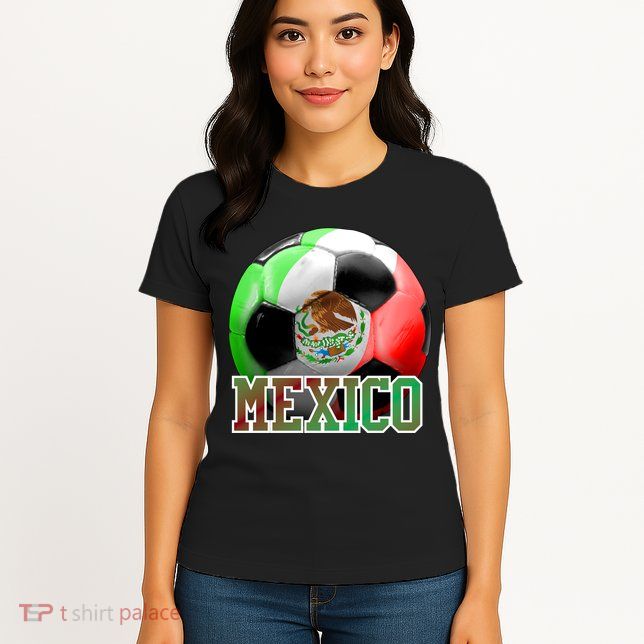 Mexico Soccer Logo Womens T-Shirt