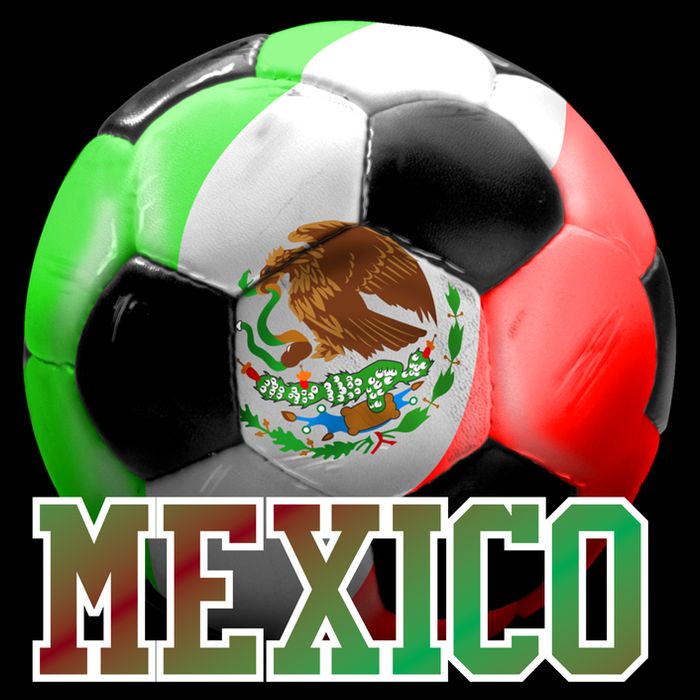 Mexico Soccer Logo Wool Snapback Cap