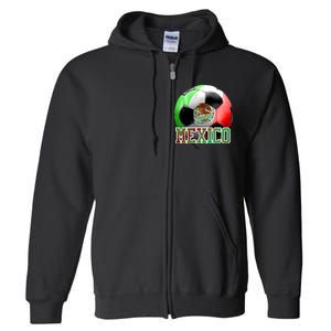 Mexico Soccer Logo Full Zip Hoodie