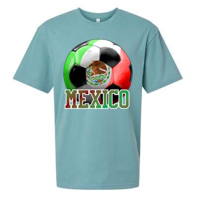 Mexico Soccer Logo Sueded Cloud Jersey T-Shirt