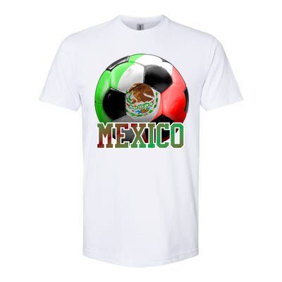 Mexico Soccer Logo Softstyle® CVC T-Shirt