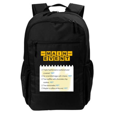Main Event Yeet Triple Hashbrowns Scattered And Covered Daily Commute Backpack