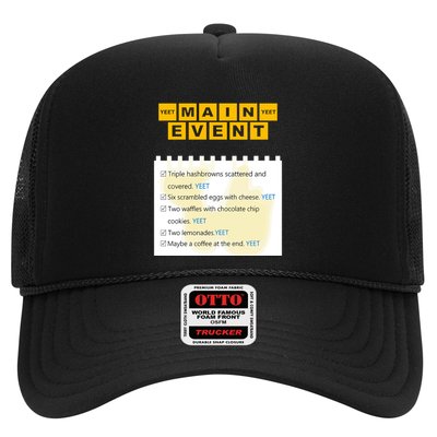 Main Event Yeet Triple Hashbrowns Scattered And Covered Trucker Hat