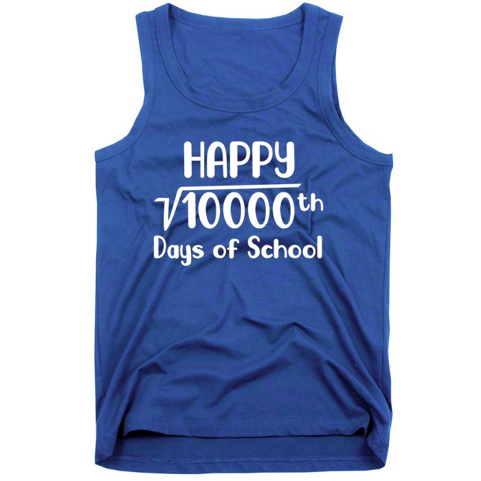 Math Formula 100 Days Of School Gift Teacher Cool Gift Tank Top