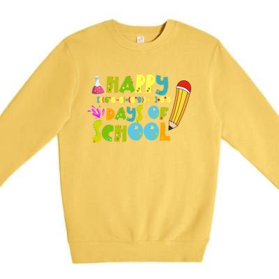 Math Formula 100 Days Of School Gift Teacher Student Gift Premium Crewneck Sweatshirt