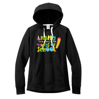 Math Formula 100 Days Of School Gift Teacher Student Gift Women's Fleece Hoodie