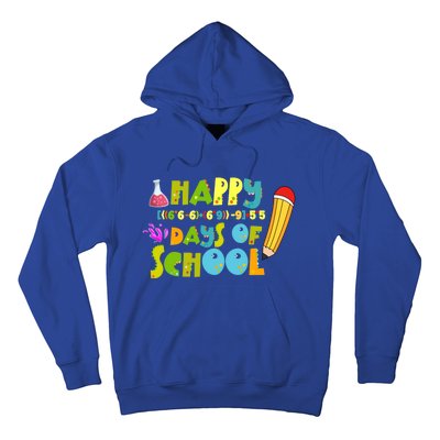 Math Formula 100 Days Of School Gift Teacher Student Gift Hoodie