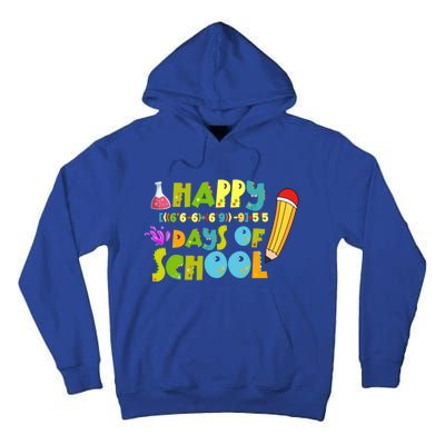 Math Formula 100 Days Of School Gift Teacher Student Gift Tall Hoodie