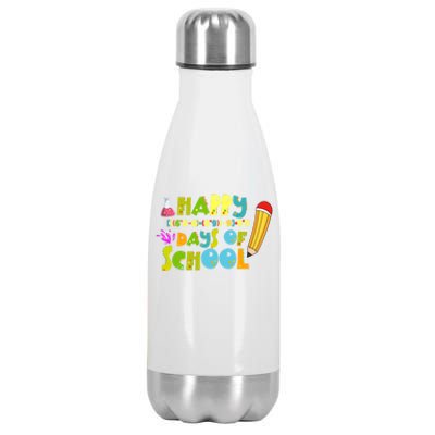 Math Formula 100 Days Of School Gift Teacher Student Gift Stainless Steel Insulated Water Bottle