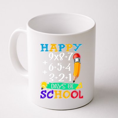 Math Formula 100 Days Of School Teacher Students Cute Gift Coffee Mug