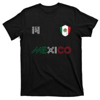 Mexico Flag 14 Mexican Soccer Fan Women T-Shirt