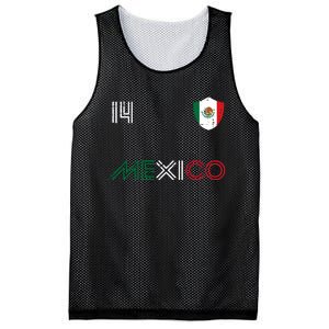 Mexico Flag 14 Mexican Soccer Fan Women Mesh Reversible Basketball Jersey Tank