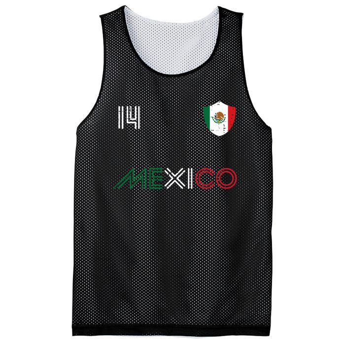 Mexico Flag 14 Mexican Soccer Fan Women Mesh Reversible Basketball Jersey Tank