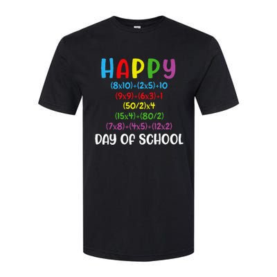 Math Formula 100 Days Of School Funny Math Teacher 100th Day Softstyle® CVC T-Shirt