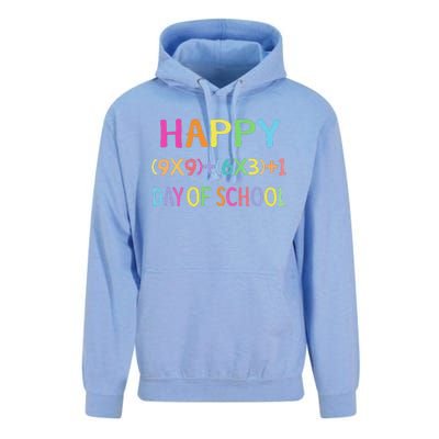 Math Formula 100 Days Of School Teacher Unisex Surf Hoodie