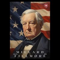 Millard Fillmore 13th President Of The United States Portrait Backpack
