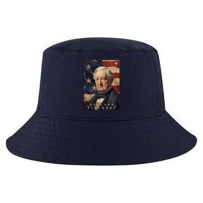 Millard Fillmore 13th President Of The United States Portrait Cool Comfort Performance Bucket Hat