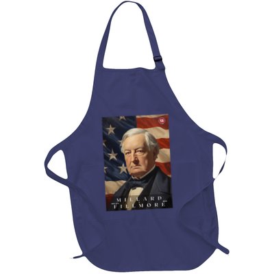 Millard Fillmore 13th President Of The United States Portrait Apron