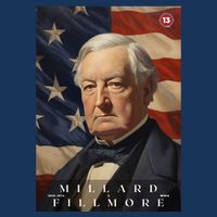 Millard Fillmore 13th President Of The United States Portrait 16 in Basic Backpack