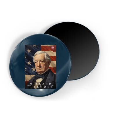 Millard Fillmore 13th President Of The United States Portrait Magnet