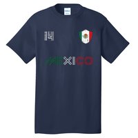 Mexico Flag 14 Mexican Soccer Fan Tall T-Shirt