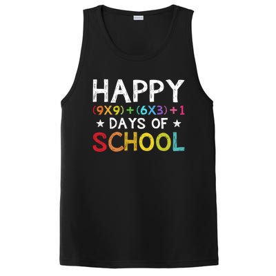 Math Formula 100 Days Of School Teacher Cool Gift PosiCharge Competitor Tank