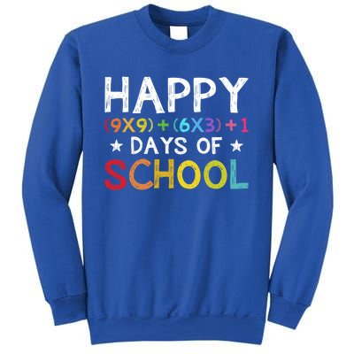 Math Formula 100 Days Of School Teacher Cool Gift Sweatshirt