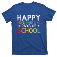 Math Formula 100 Days Of School Teacher Cool Gift T-Shirt