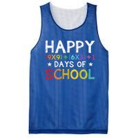 Math Formula 100 Days Of School Teacher Cool Gift Mesh Reversible Basketball Jersey Tank