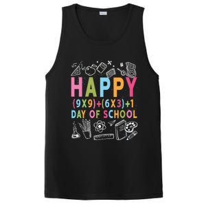 Math Formula 100 Days Of School Cute Gift Funny Teachers Funny Gift PosiCharge Competitor Tank