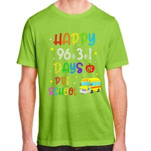 Math Formula 100 Days Of Preschool For Students & Teachers Adult ChromaSoft Performance T-Shirt