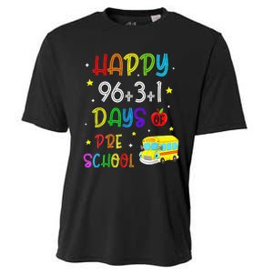 Math Formula 100 Days Of Preschool For Students & Teachers Cooling Performance Crew T-Shirt